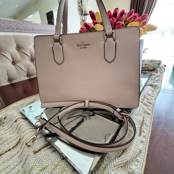 Kate Spade Light Pink Satchel like new - Picture 8 of 12